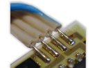Bügellötung - Flachbandkabel auf Leiterplatte