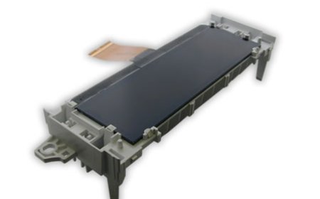 Heißverstemm-Anwendung zur Fixierung eines LCD-Displays