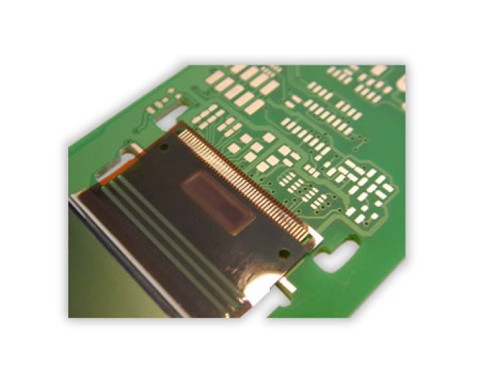 Lötung eines OLED auf einer Leiterplatte