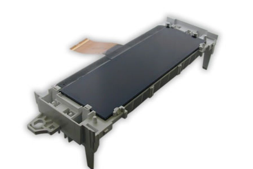 Heißverstemm-Anwendung zur Fixierung eines LCD-Displays