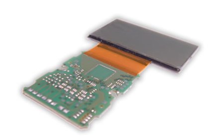 Bügellötung eines OLED auf einer Leiterplatte